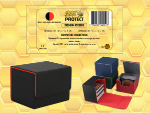 DeckBox Premium noir - rouge Beeprotect