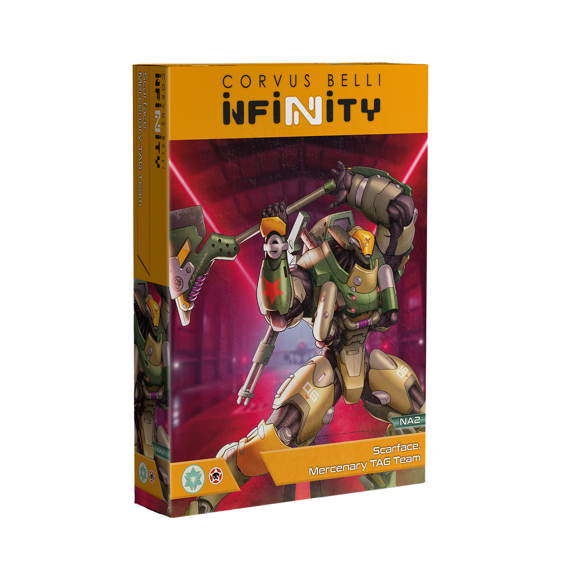 Infinity - Scarface & Cordelia. Mercenary Armored Team