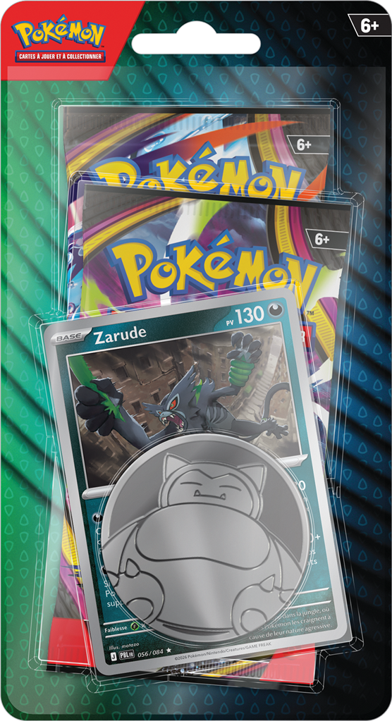 Pokémon JCC : Pack 2 Boosters Q3 - Blister Checklane VF