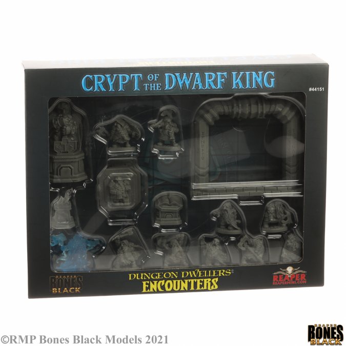 Reaper Miniatures : Coffret La Crypte du Roi Nain