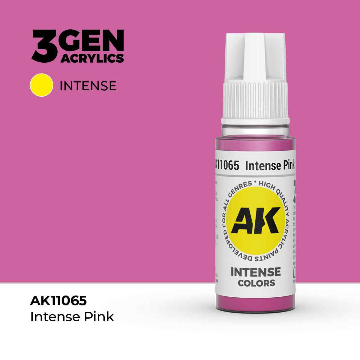 AK- 3GEN- Acrylics- Intense Pink 17ml