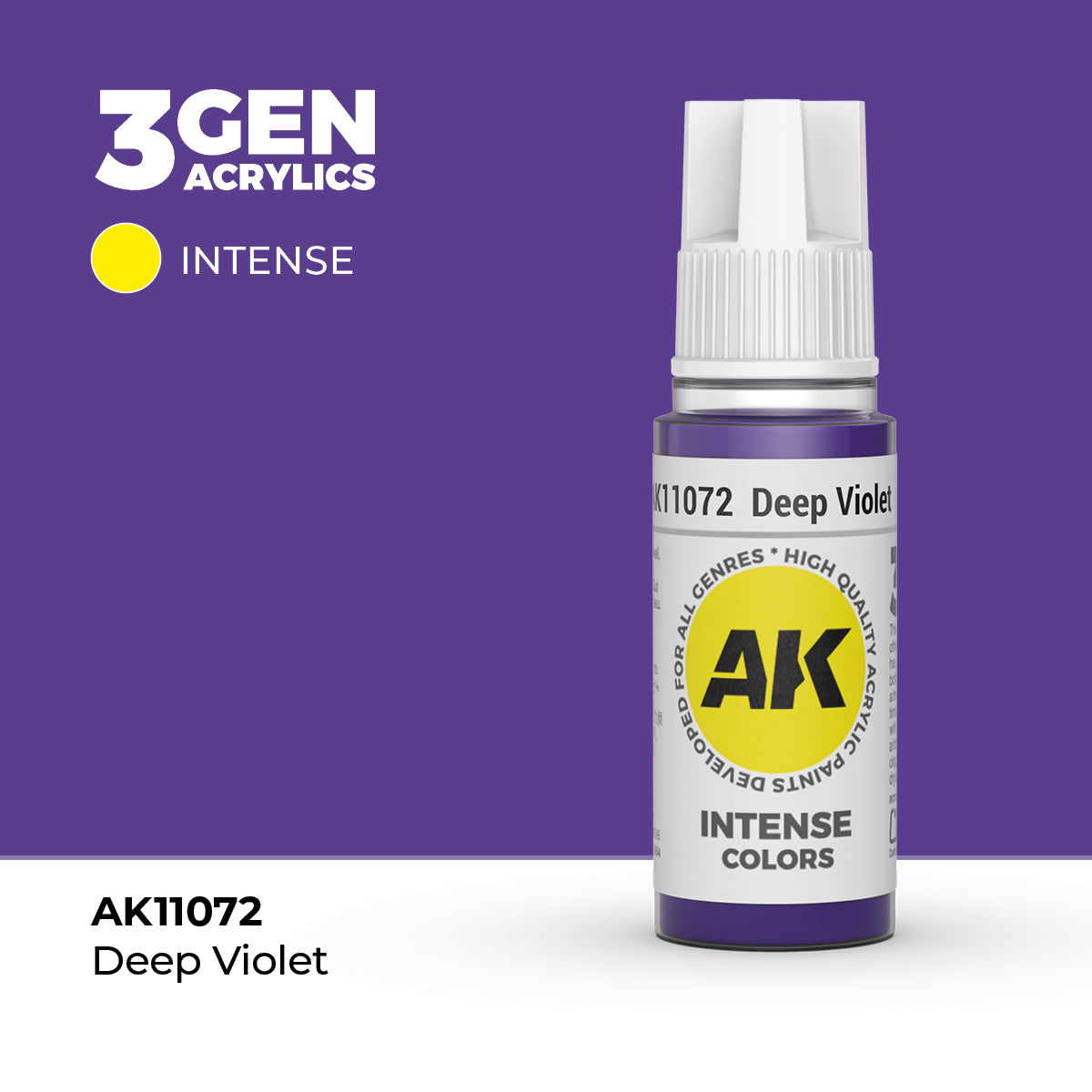 AK- 3GEN- Acrylics- Deep Violet 17ml