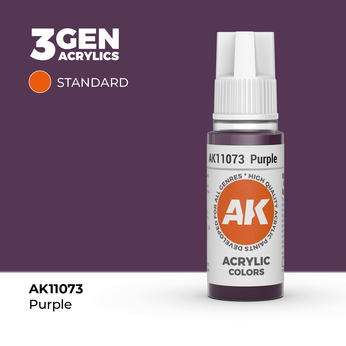 AK- 3GEN- Acrylics- Purple 17ml