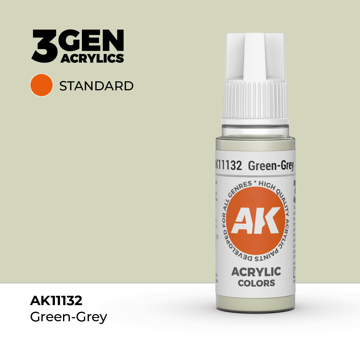 AK- 3GEN- Acrylics- Green-Grey 17ml