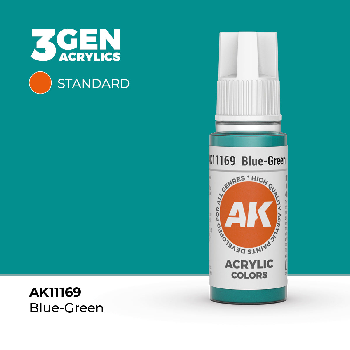 AK- 3GEN- Acrylics- Blue-Green 17ml