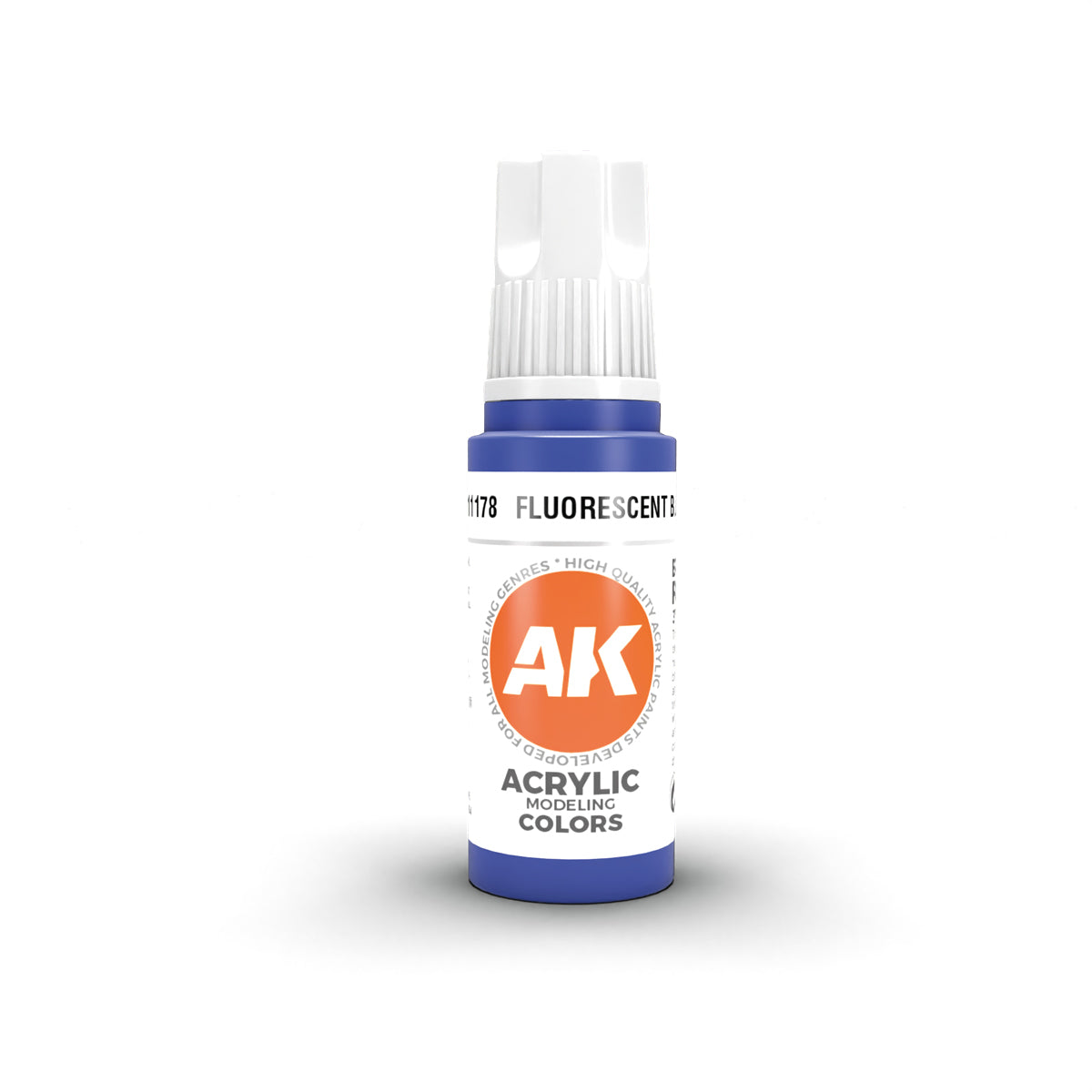 AK- 3GEN- Acrylics - Fluorescent Blue 17ml