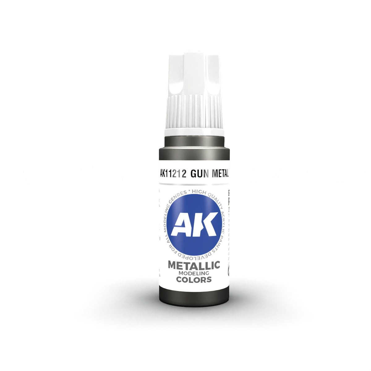 AK- 3GEN- Acrylics- Gun Metal 17ml