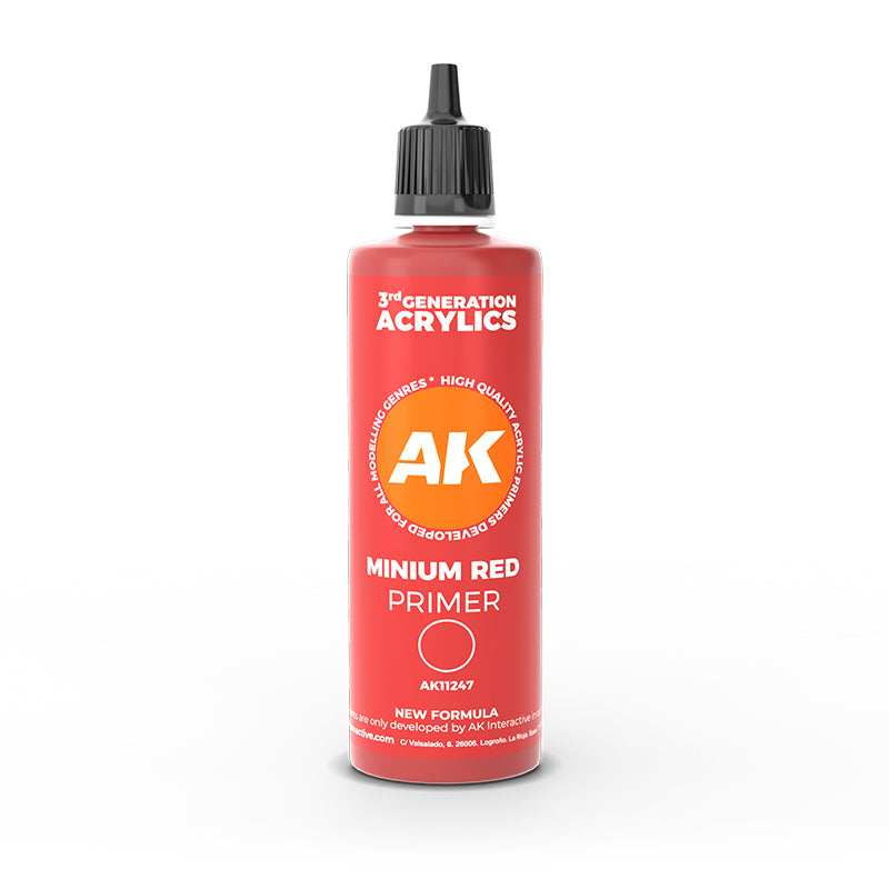 Acrylics 3GEN Primers (sous couches) :Minimum red surface Primer 100 ml. 3GEN