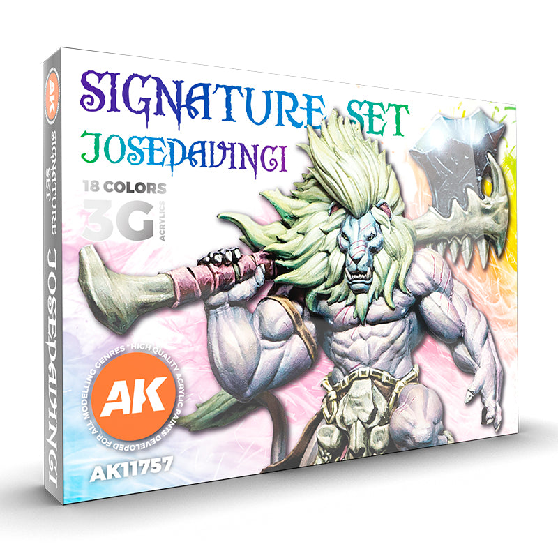 Acrylics 3GEN sets : Signature set Josedavinci 3G
