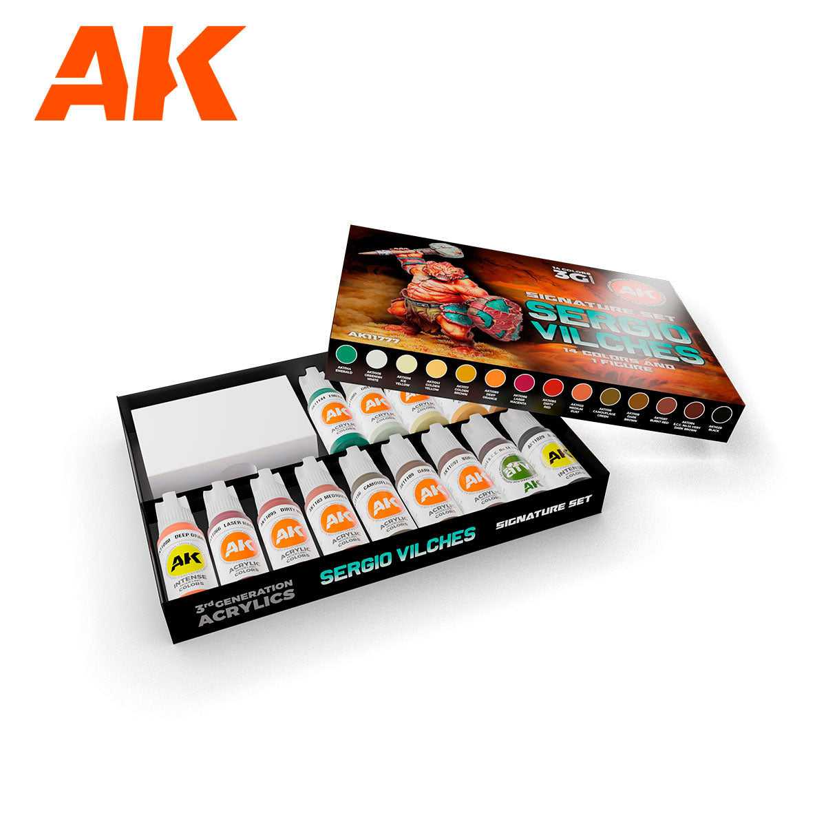 Acrylics 3GEN sets: Signature set Sergio Vilches