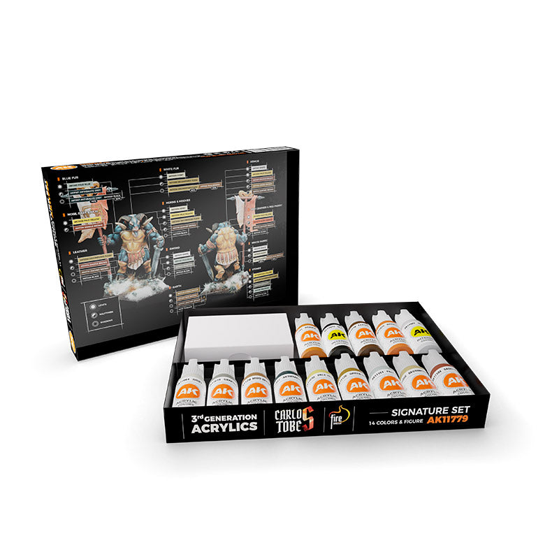 Acrylics 3GEN sets: Signature set Carlos Tobes