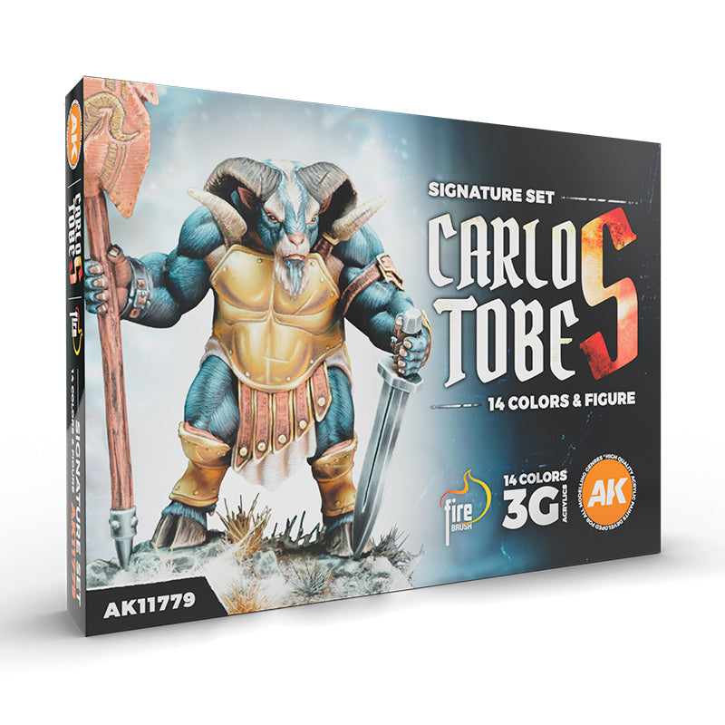 Acrylics 3GEN sets: Signature set Carlos Tobes