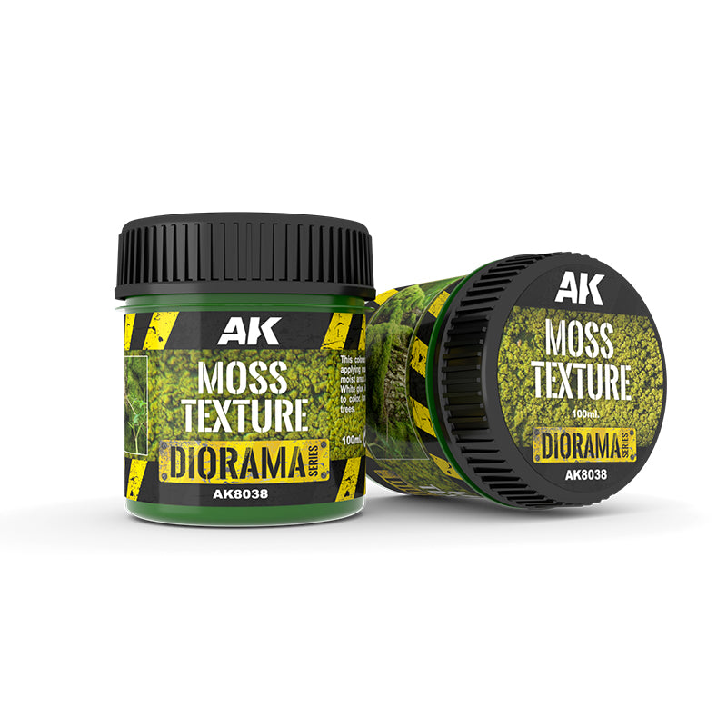 AK Interactive Diorama :MOSS TEXTURE - 100ml (Foam)