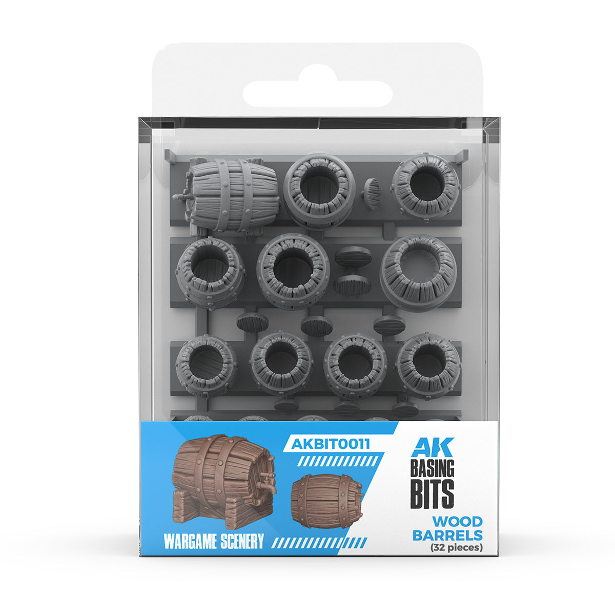 AK Interactive - Basing bits - Wood barrels