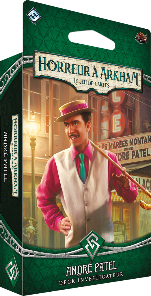 Horreur à Arkham JCE : André Patel (Deck Investigateur) VF