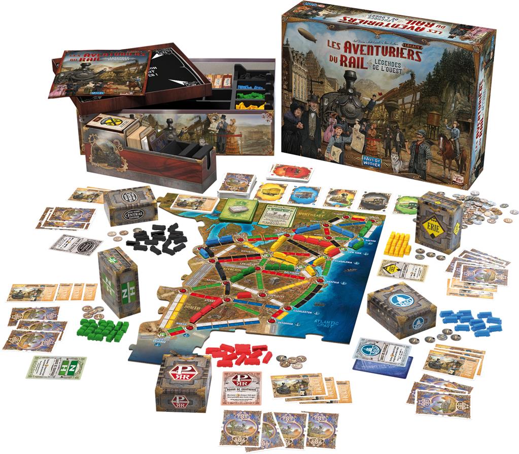 Les Aventuriers du Rail :Legacy