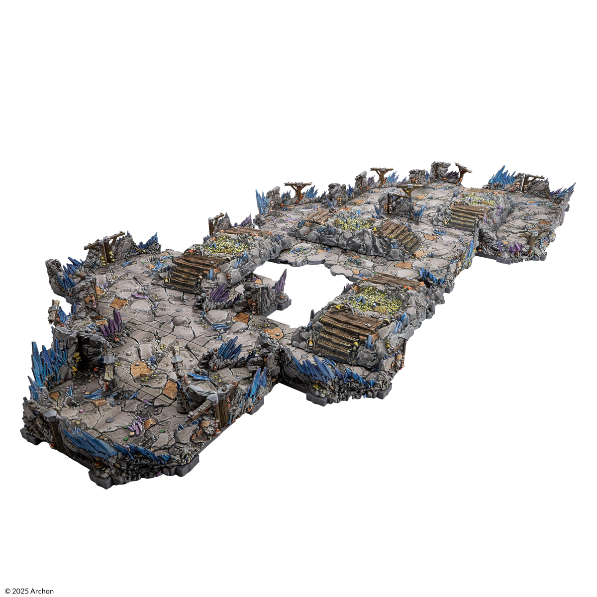 Dungeons & Lasers - Décors - Deep Mines Prépeint