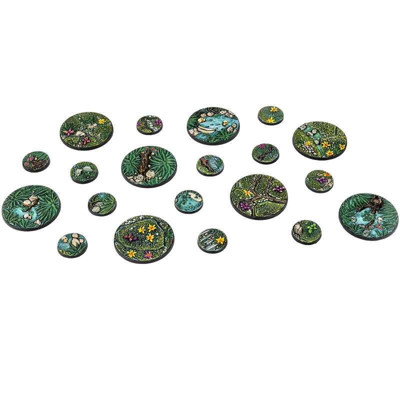 Dungeons & Lasers - Décors - Detailled Bases Pack