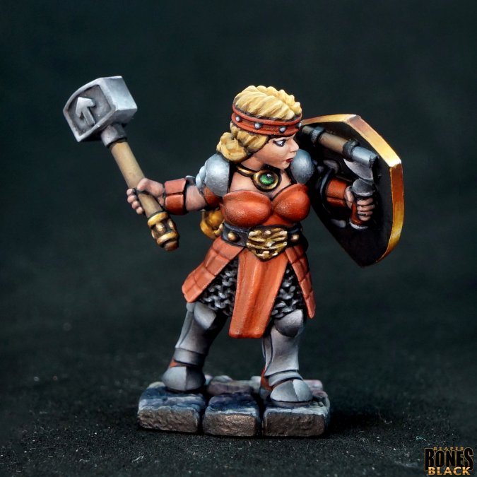 Reaper Miniatures : Dwarf Cleric