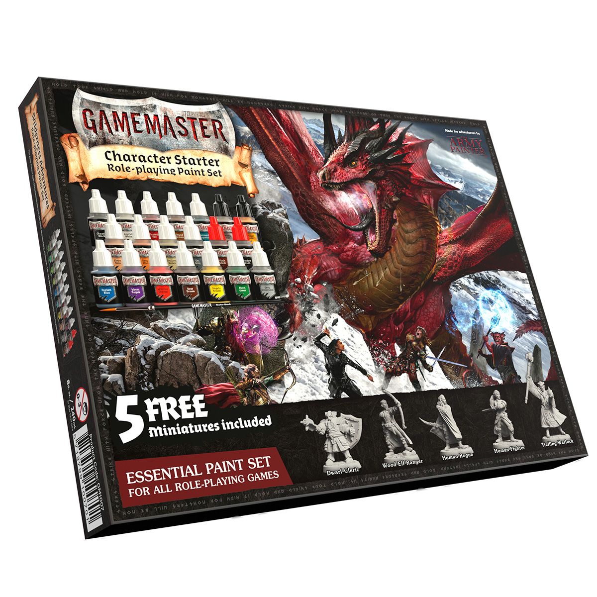 Army Painter - GameMaster Adventure Starter Roleplaying Paint Set