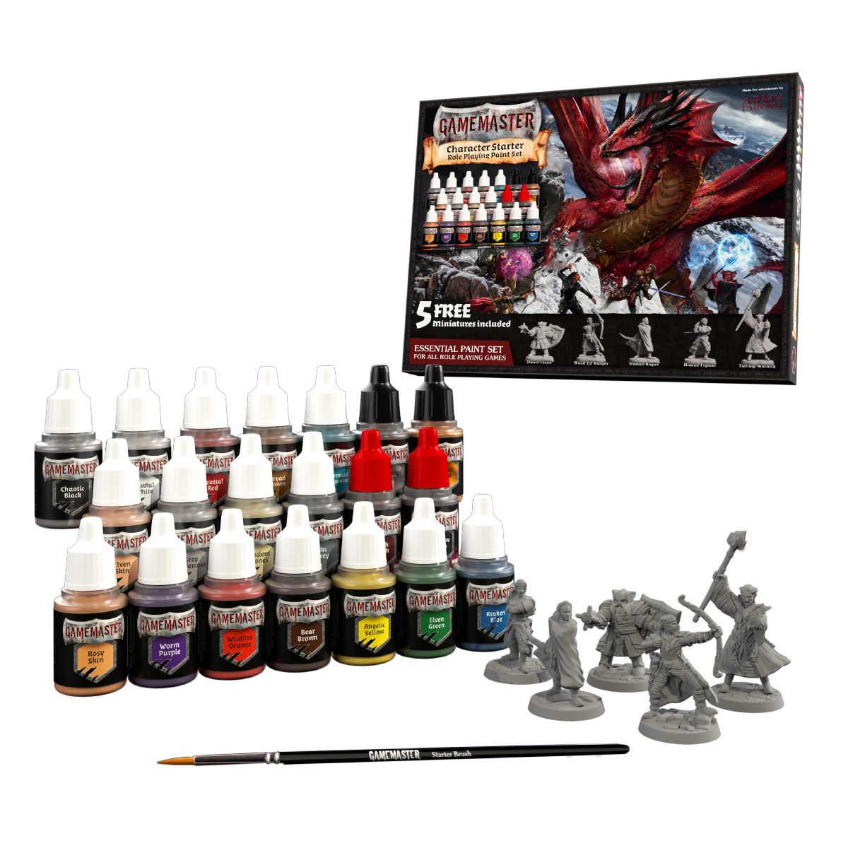 Army Painter - GameMaster Adventure Starter Roleplaying Paint Set