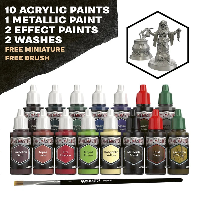 Army Painter - GameMaster Wilderness Adventures Roleplaying Paint Set