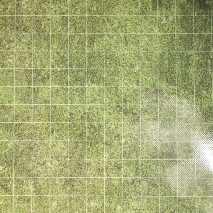 Grass – Tapis effaçable quadrillé 50 x 50 cm pour JDR