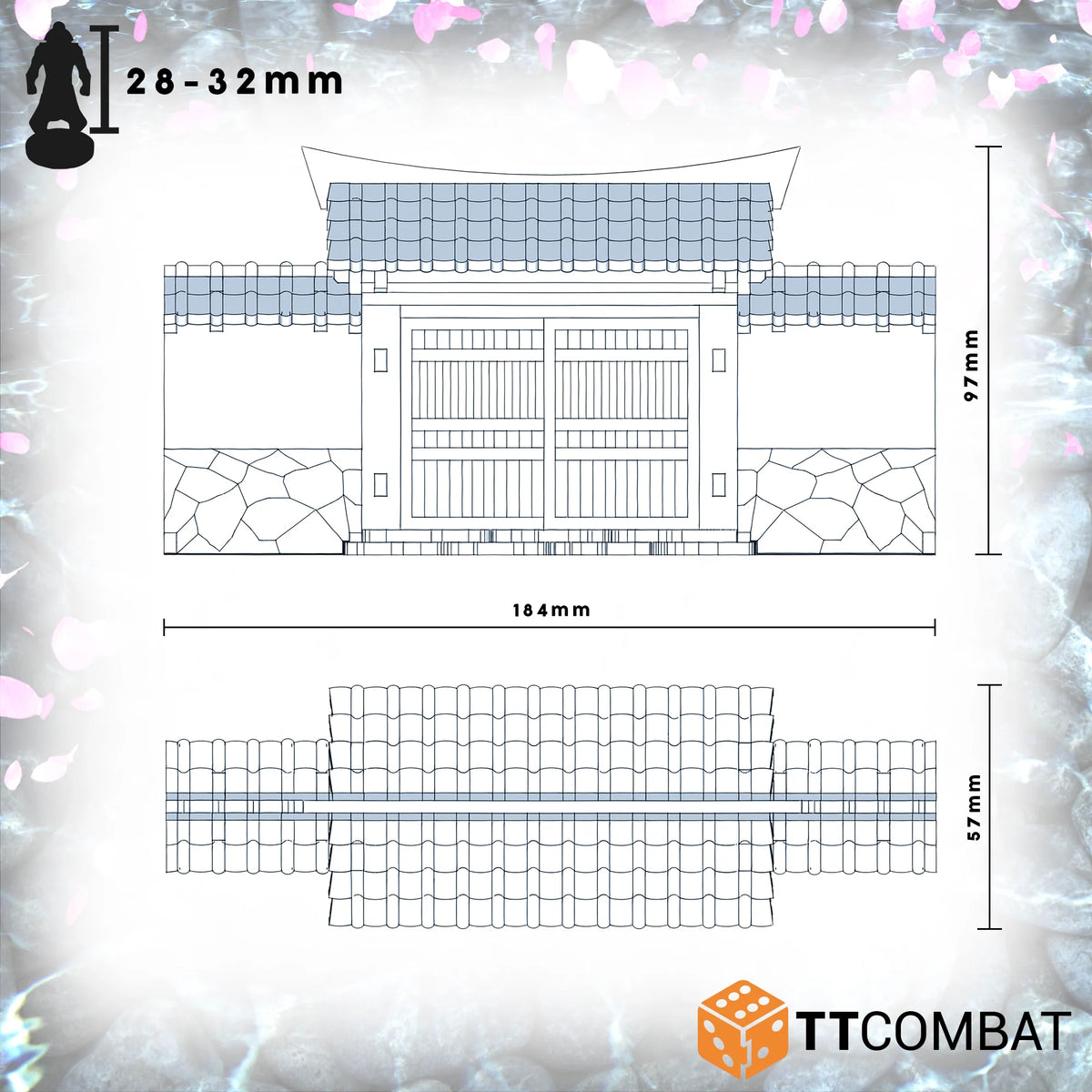 TT Combat -Toshi: Courtyard Walls