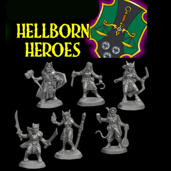 Reaper Miniatures :Hellborn Heroes Boxed Set