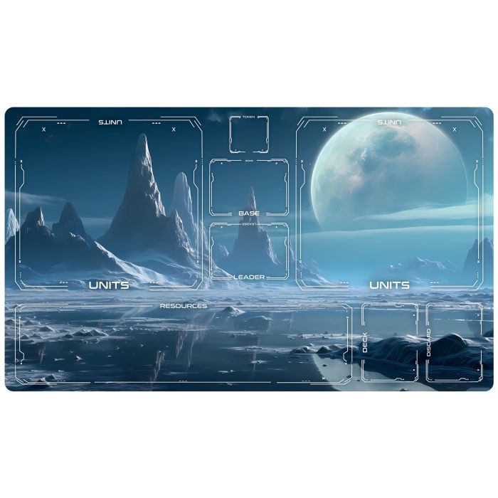 Tapis en caoutchouc 1 joueur pour Star Wars : Unlimited – Ice Planet