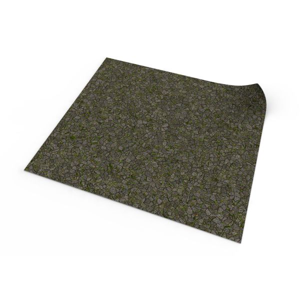 Keep Yard – Tapis de jeu en caoutchouc simple face 24″x24″ / 60 x 60 cm