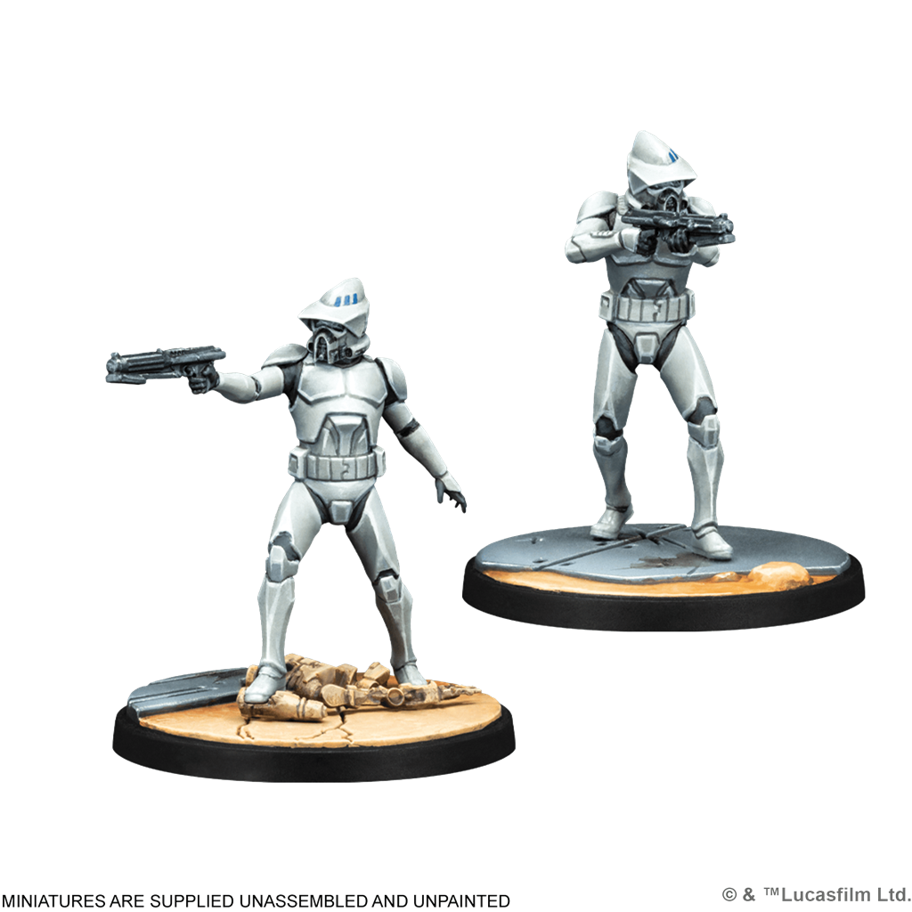 Détail des figurines La Fête est Finie (This Party's Over) – Star Wars Shatterpoint