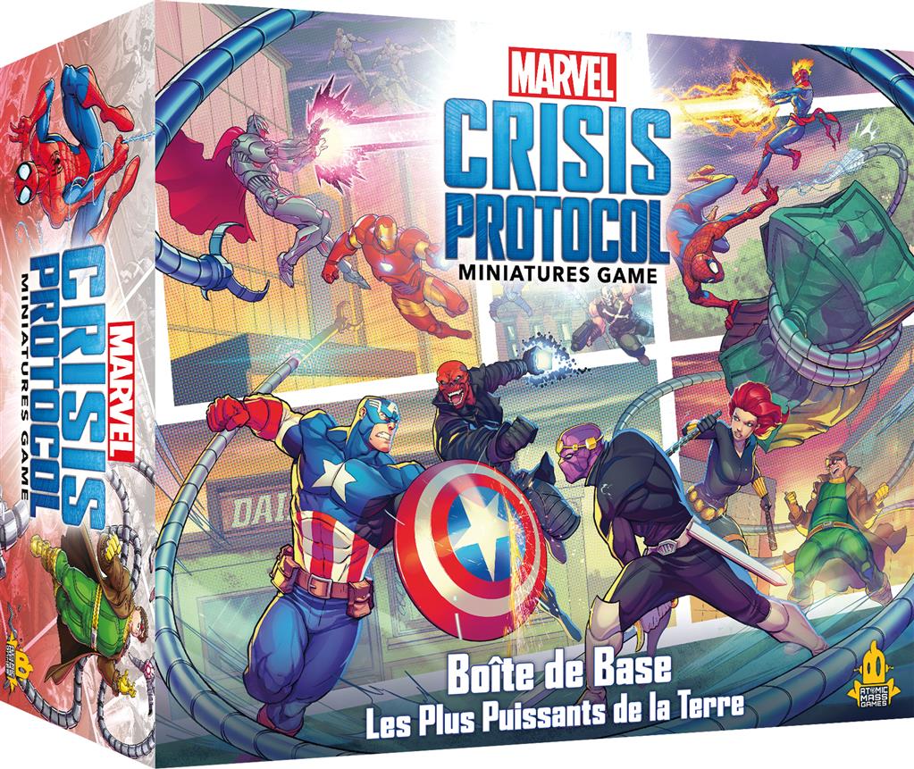Marvel Crisis Protocol – Les Plus Puissants de la Terre (Boîte de base)
