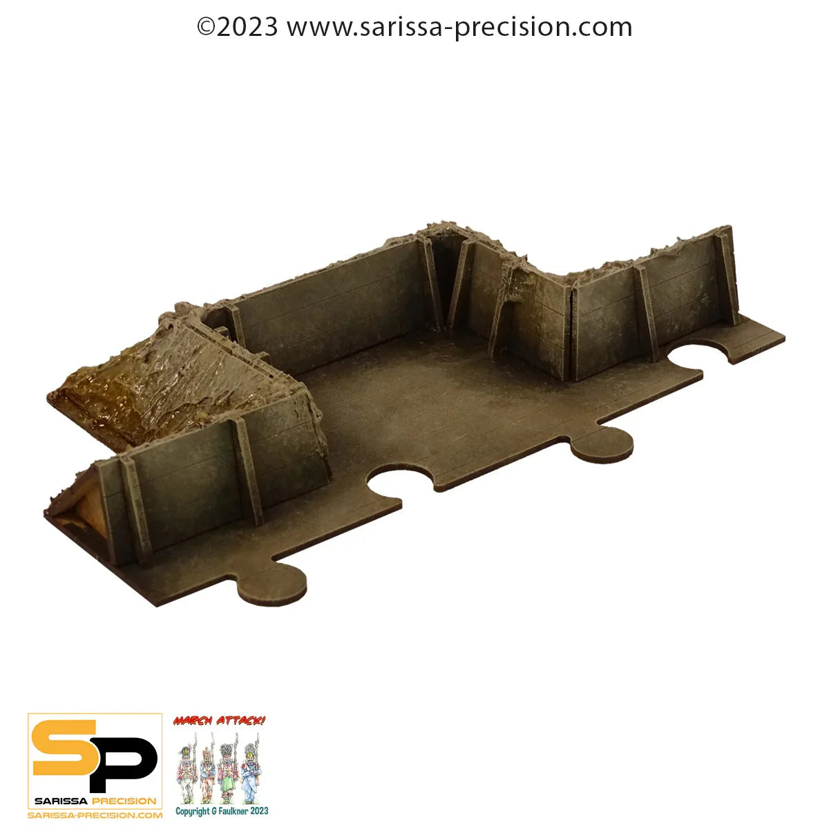 Sarissa Précision Trench System : Trench Firing Position