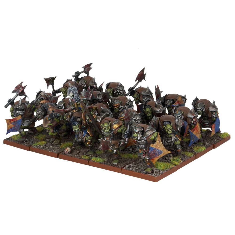 Kings of War ORCS -MÉGA ARMÉE