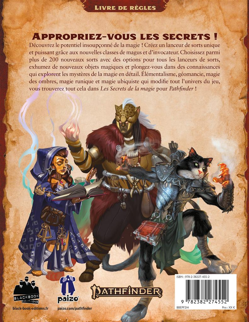 Pathfinder 2 : Les Secrets de la Magie