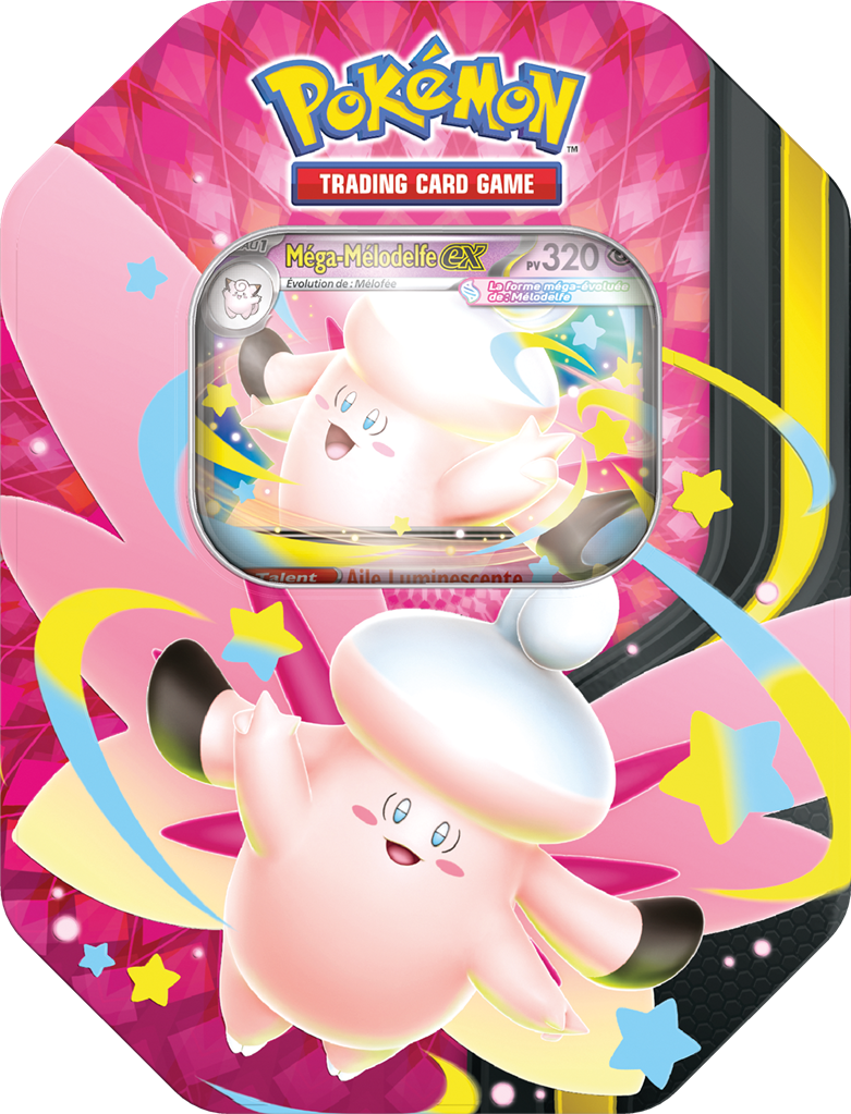 Pokémon : Pokebox Q2 2026 Méga-Mélodelfe ex (EN STOCK)