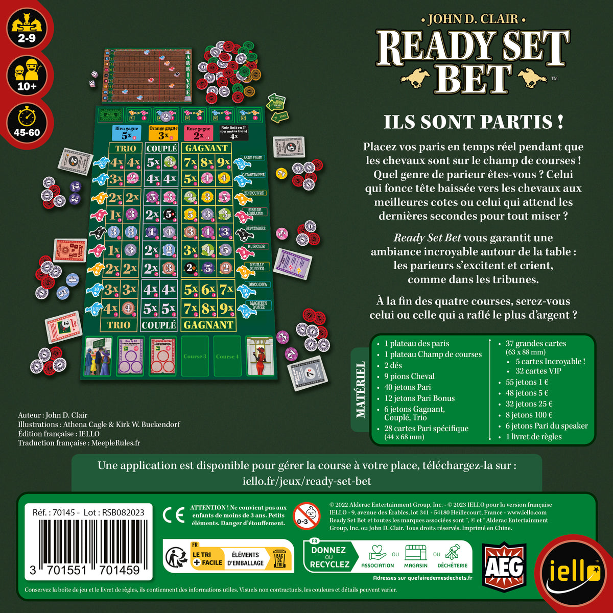 READY SET BET (EN STOCK)