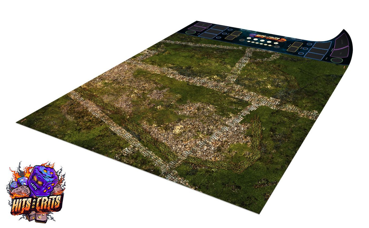 Rocky Desert Hits and Crits – A Song of Ice and Fire one-sided rubber mat