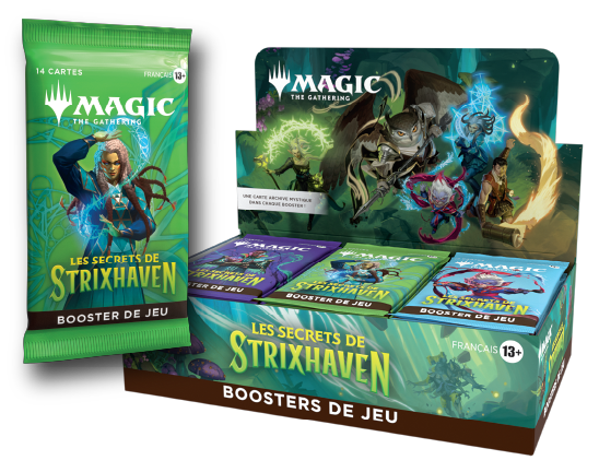 Magic The Gathering: Les secrets de Strixhaven boite de 30 boosters en Francais