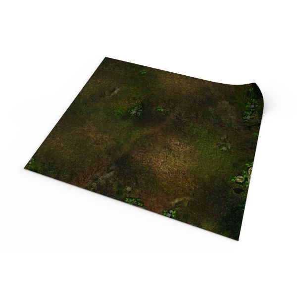 Swamp – Tapis de jeu en caoutchouc simple face 24″x24″ / 60 x 60 cm