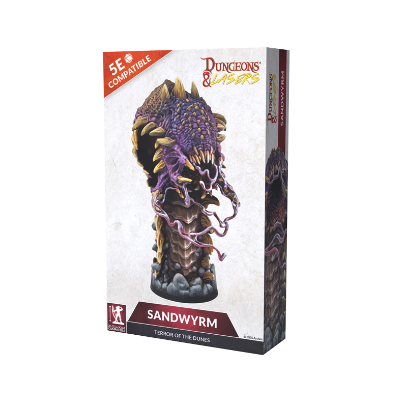 Dungeons & Lasers - Figurines - Sandwyrm