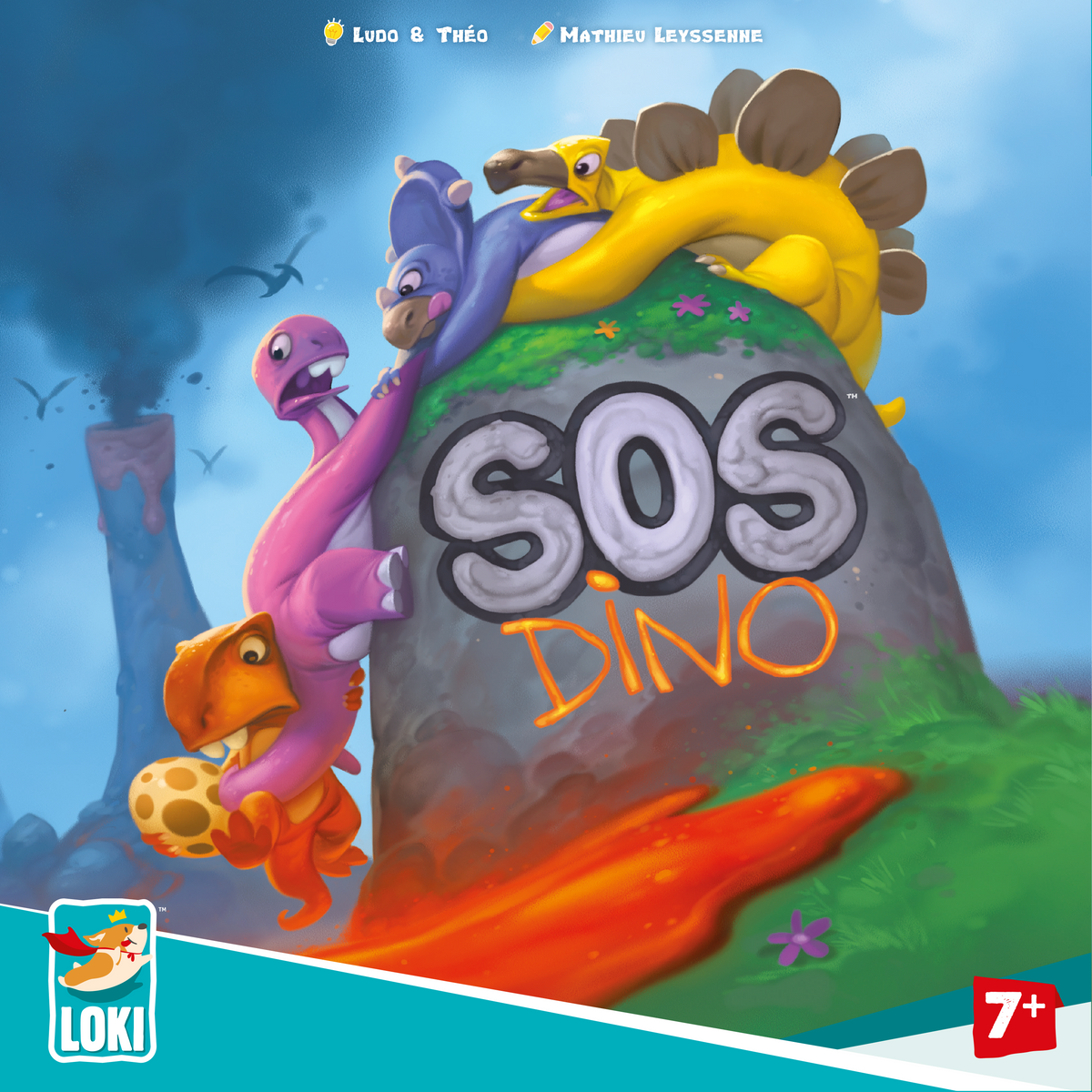 SOS Dino(EN STOCK)