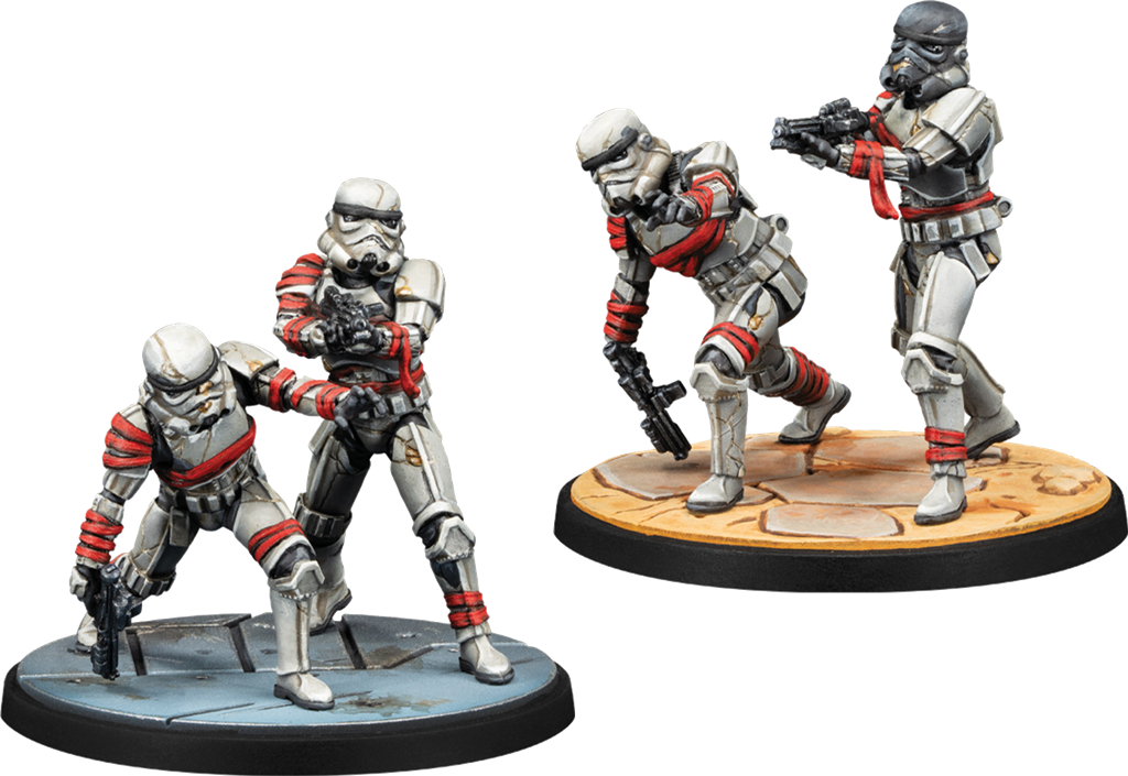 Détail des figurines My Loyalty, My Life – Star Wars Shatterpoint