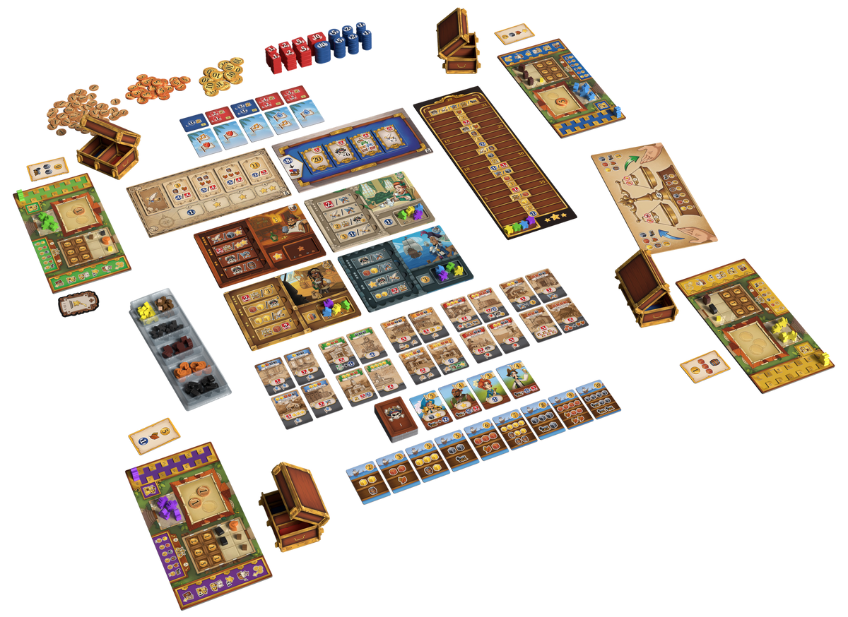 Tea & Rum - matériel - 123JEUX