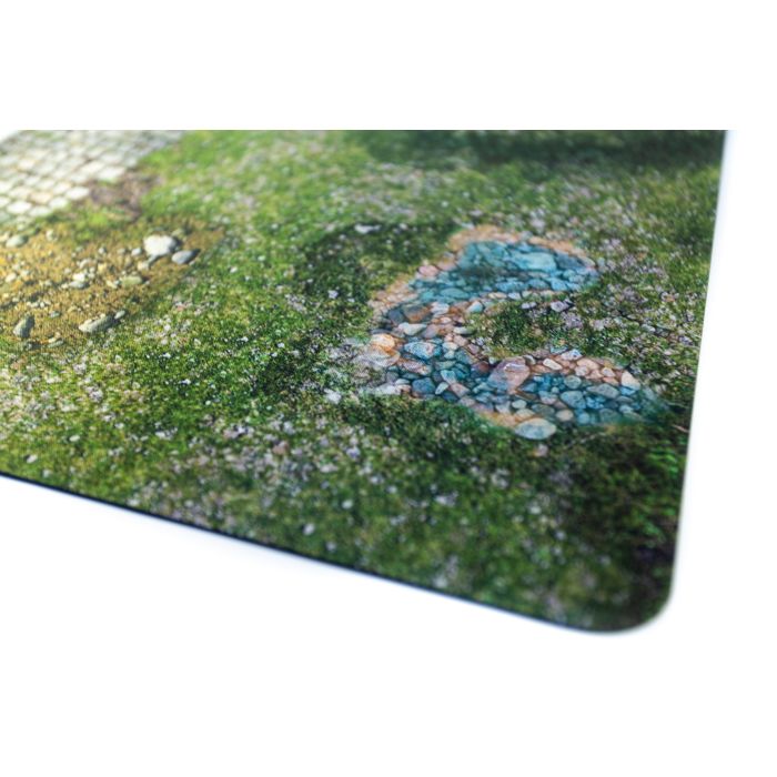 Treasure Land – Tapis de jeu en caoutchouc simple face 44″x60″ / 112 x 152 cm