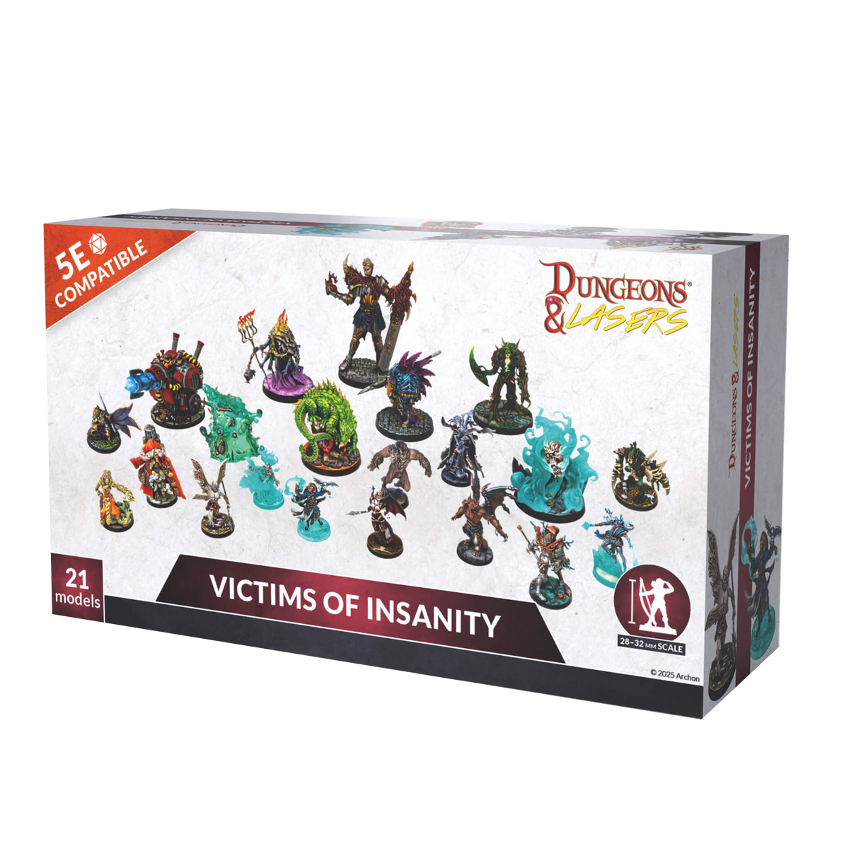 Dungeons & Lasers - Figurines - Victims of Insanity