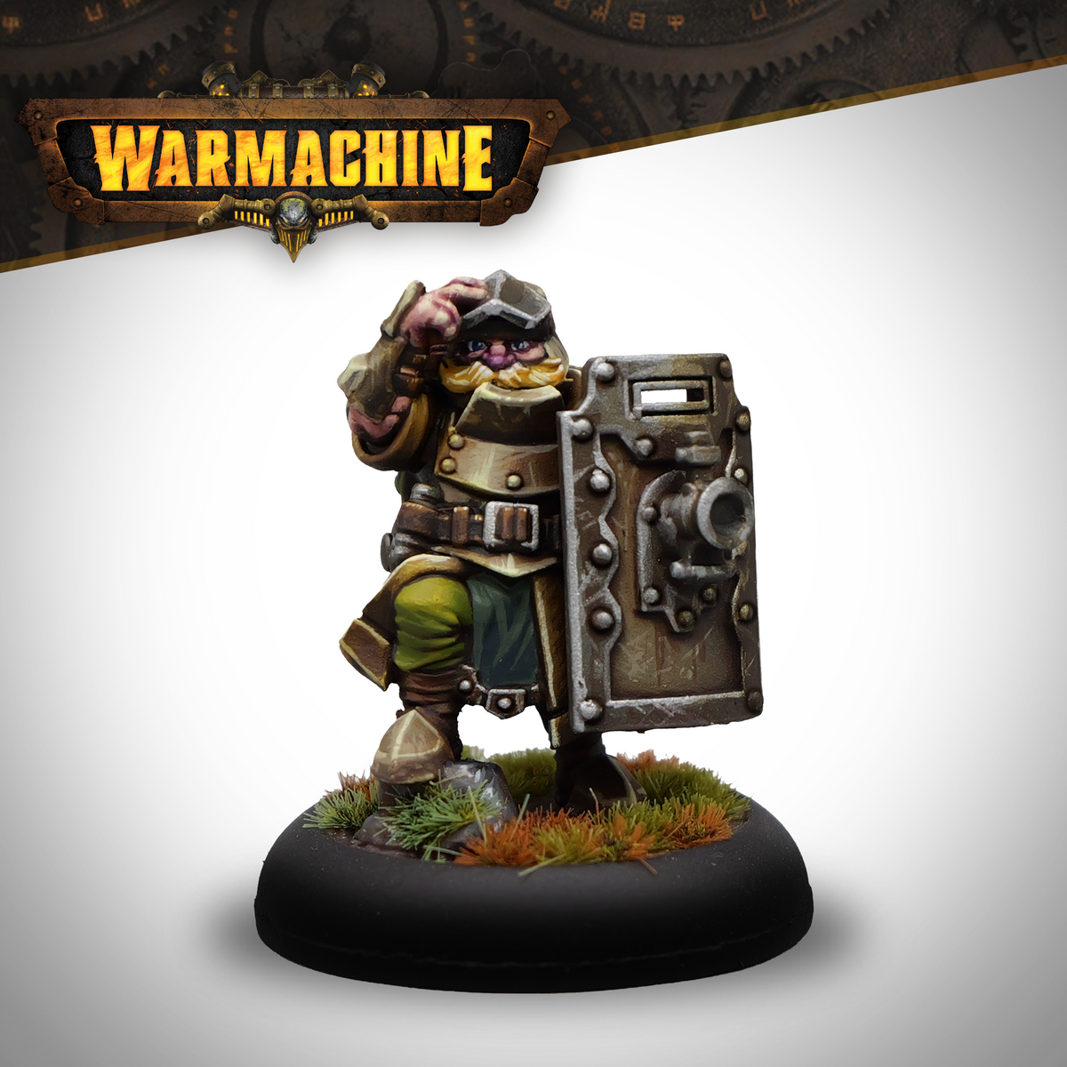Warmachine - Captain Barl Demolisher Dunax