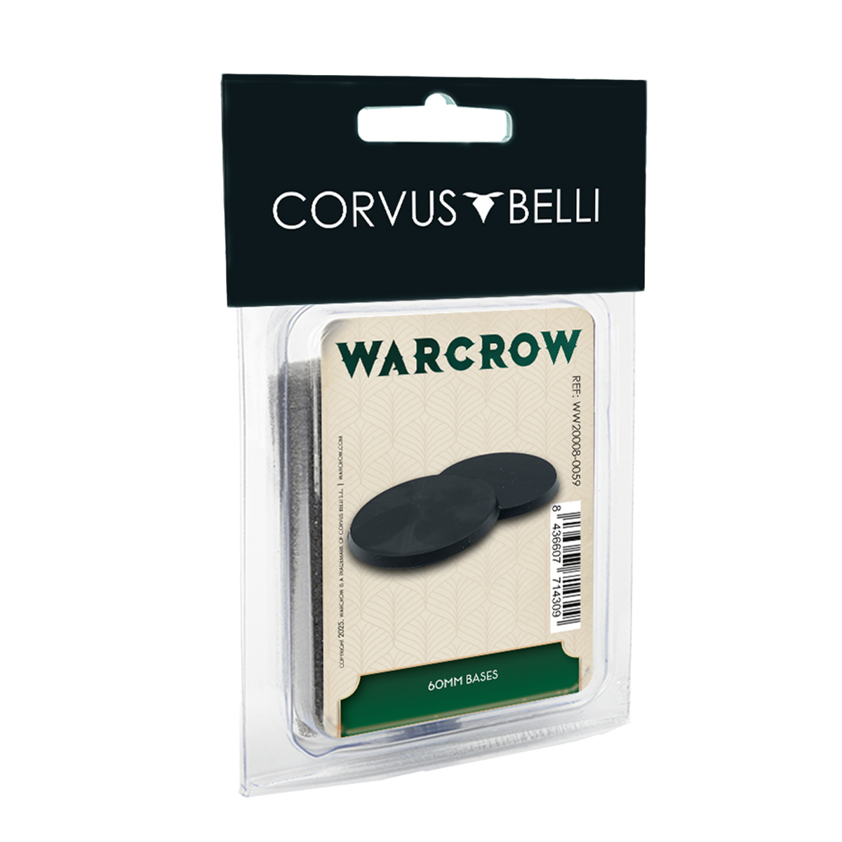 Warcrow - Socles 60mm