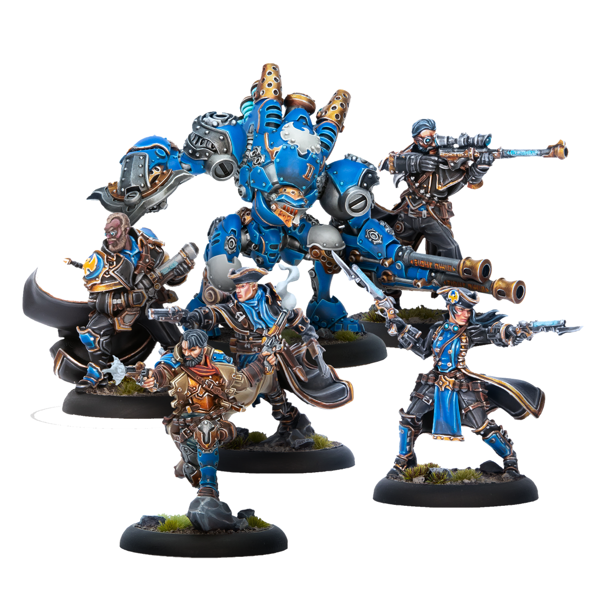 WARMACHINE - CYGNAR HELLSLINGERS COMMAND CADRE